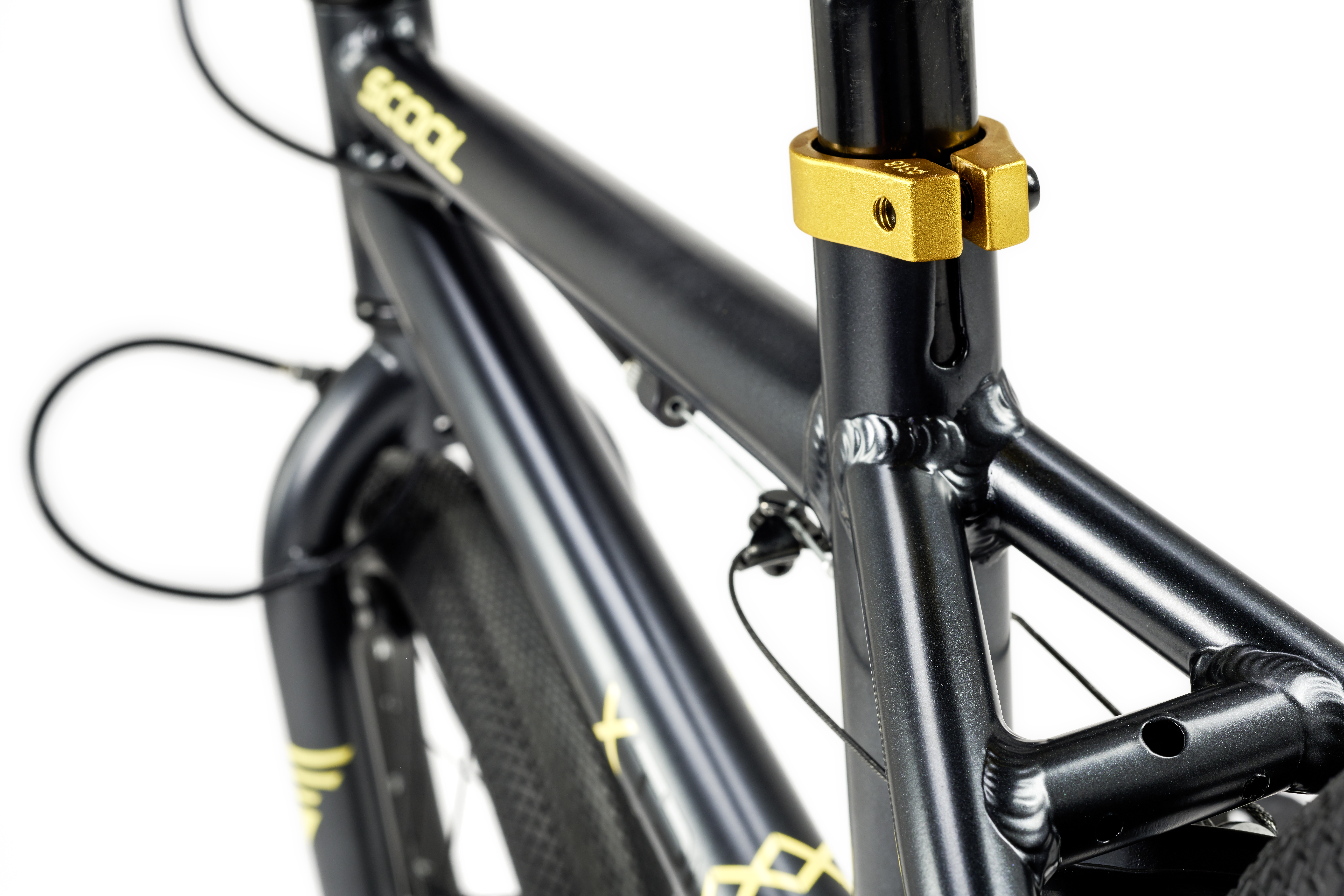 CRIT BMX Carbon Series Mini Targa Reversibile Gialla - Number Plate Leggera In Plastica Riciclata Con VELCRO