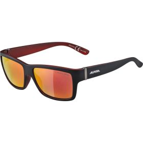 Alpina KACEY - black matt-red / ceramic mirror red