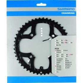 SHIMANO Kettenblätter DEORE FC-M530, 48 Zähne, 104 mm