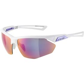 Alpina NYLOS HR - white-purple / ceramic mirror purple