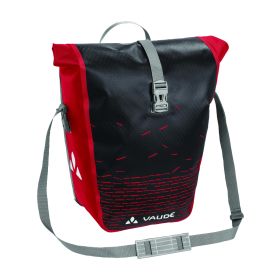 Vaude Aqua Back Print Single - black/red