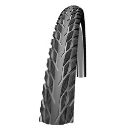 Pneu Schwalbe Silento 28 X 1,75 (ETRTO 47-622) – Anti-crevaison, Bande Réfléchissante, 695 G – Noir, Pour Vélo De Ville Et Randonnée