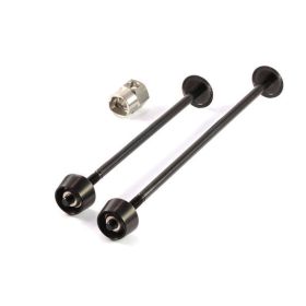 Pitlock Set 03 (Vorderrad-, Hinterradachse) - Schwarz