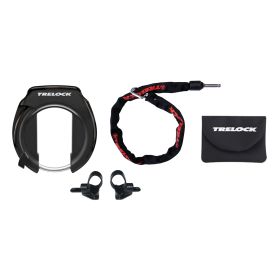 TRELOCK Rahmenschloss RS 351 AZ + ZR 355 100/6 mit Tasche