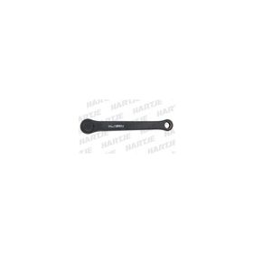 Hartje LI-KURBEL 4-KANT STAHL 170MM, SCHWARZ