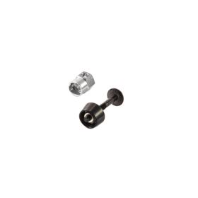 Pitlock Set 06 (Sattelachse) - Schwarz