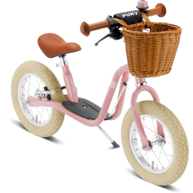 Puky LR XL Br Classic - mit Bremse und Lenkerkorb - retro-rosé