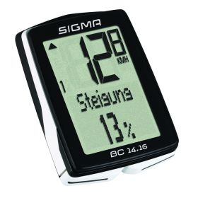 SIGMA BC 14.16 ALTI Fahrradcomputer Kabel + Radsensor