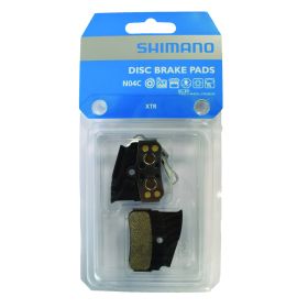 SHIMANO Scheibenbremsbelag N04C Metall mit Kühlrippen