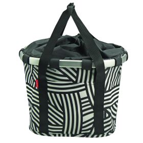 KLICKFIX BIKEBASKET ZEBRA