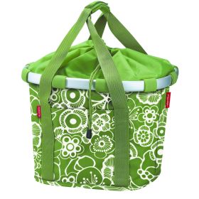 KLICKFIX BIKEBASKET FLEURGREEN
