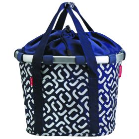 KLICKFIX BIKEBASKET SIGNATURE NAVY