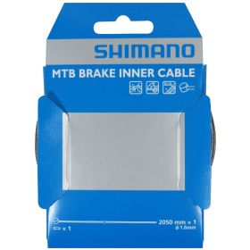 SHIMANO MTB BREMSINNENZUG NIROSTA 1,6MM/2050MM MIT ENDKAPP