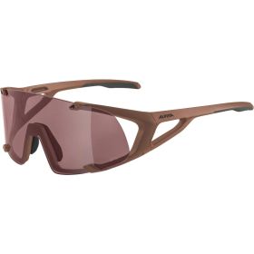 Alpina HAWKEYE Q-LITE - red matt / mirror red