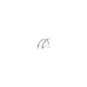 SKS BLUEMELS 24" Plastik/Alu, B = 53mm, mit Streben - Silber