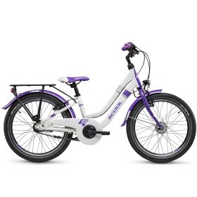 S'COOL chiX twin 20-3S Nexus - White/Purple