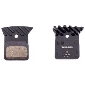 SHIMANO Bremsbelag L05ARF Resin Pad mit Fin, Pad Spring