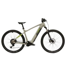 Cone eTrail IN 3.0 Gent 625Wh - Hellgrau-Dunkelgrau-Schwarz / Gelb