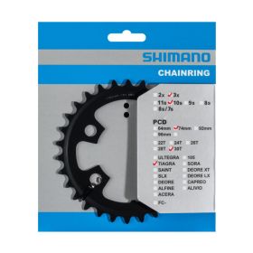 SHIMANO Kettenblatt TIAGRA FC-4703 30 Zähne Schwarz
