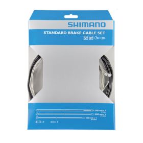 SHIMANO Bremszug-Set Road/MTB Stahl