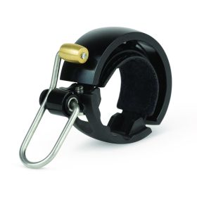 Knog Glocke Oi Luxe Small schwarz matt | Lenkerdurchmes - Schwarz