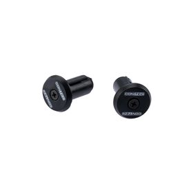 Contec LENKERSTOPFEN DUO.PLUG KUNSTSTOFF SCHWARZ