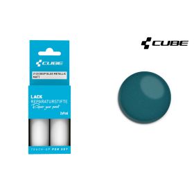 Cube Lackstift Set DEEP BLUE METALLIC matt 2120 - matt deep blue metallic