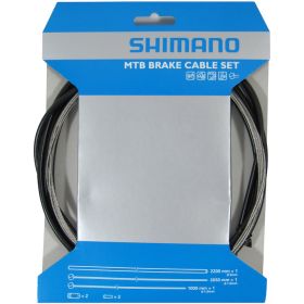 SHIMANO Bremszug-Set MTB Edelstahl, VR und HR, Zug 1x